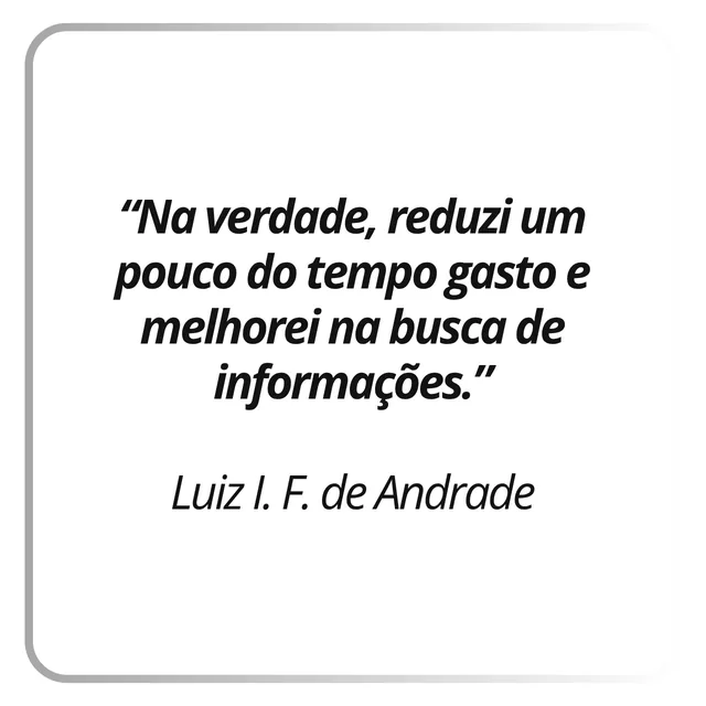 Depoimento de Luiz I. F. de Andrade